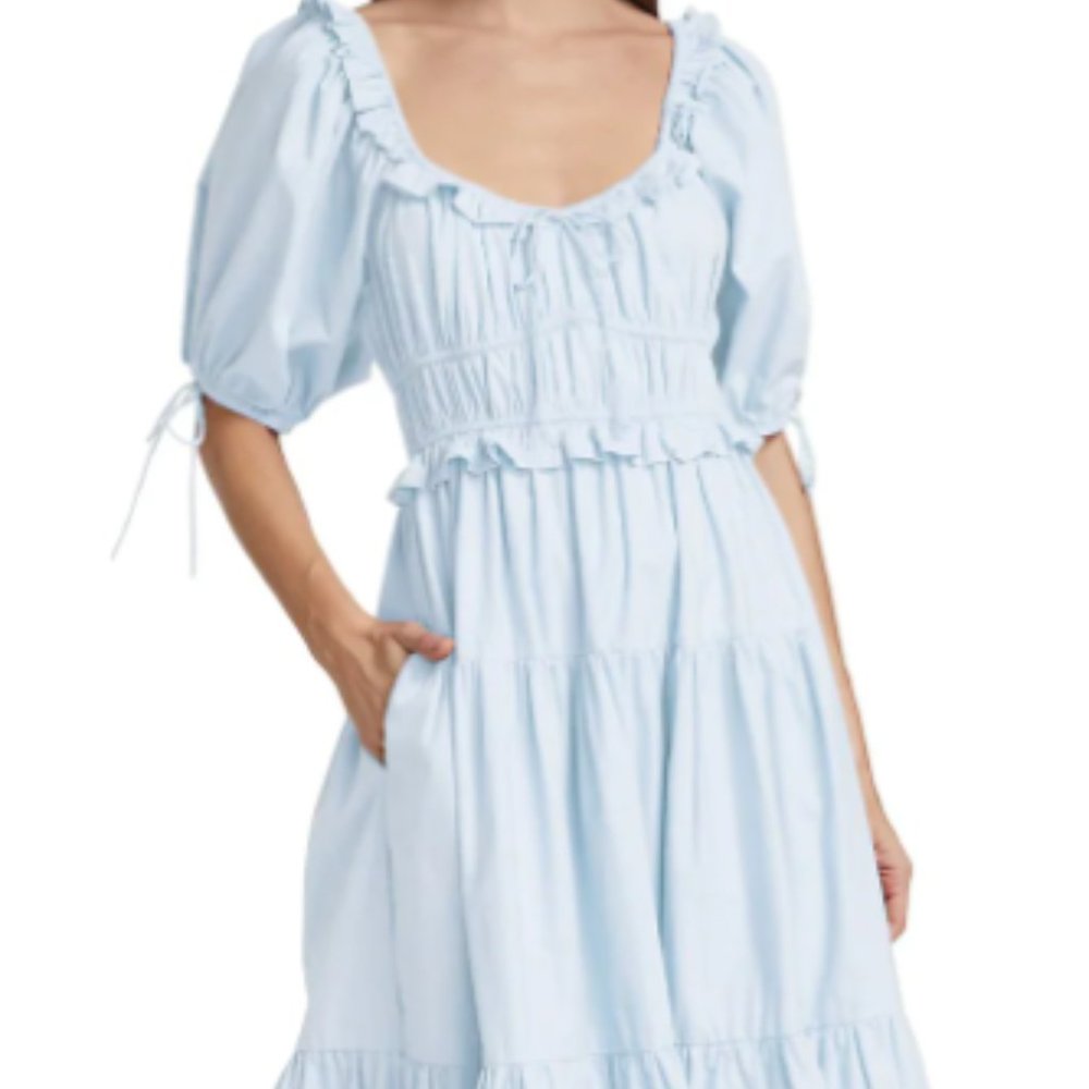 En Saison blue Brielle midi dress